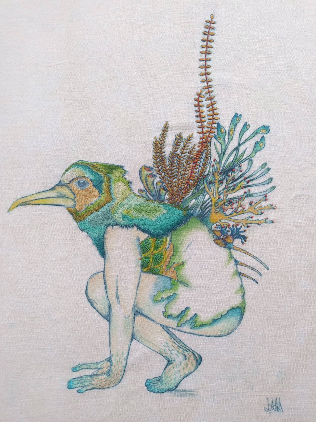 “Les rives d'Eire” (The cormorant/ The banks of Eire)