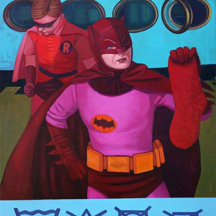 Micahel Forbes  Robin have you been doing Superman’s laundry again